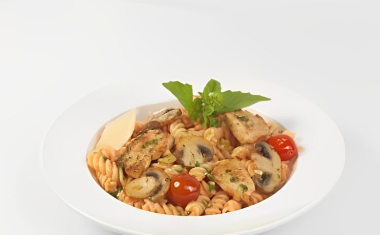 Poulet aux champignons